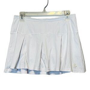 Adidas Pleated Lined Active Tennis Mini Skort Skirt Medium